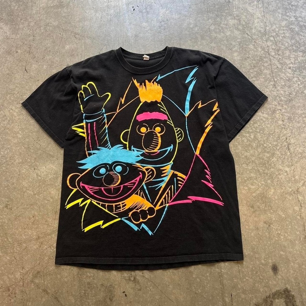 Vintage 2008 Sesame Street Shirt Size XL